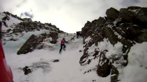 Watch Scary POV Footage Of An Ice Climbing Fall Video