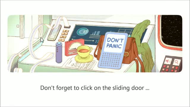 Watch Douglas Adams' 61st birthday celebrated by Google doodle Video