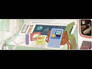 Watch Google doodle pays tribute to Douglas Adams on 61st birthday Video