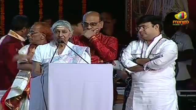Watch Jagadguru Adi Shankara Audio Launch - S Janaki Speech - Telugu Cinema Movies Video