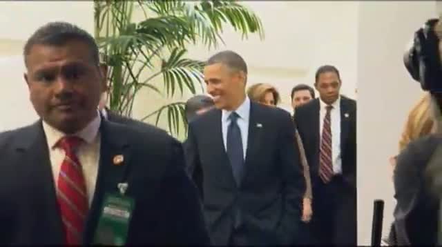 Watch Obama Arrives for House GOP Talks Video