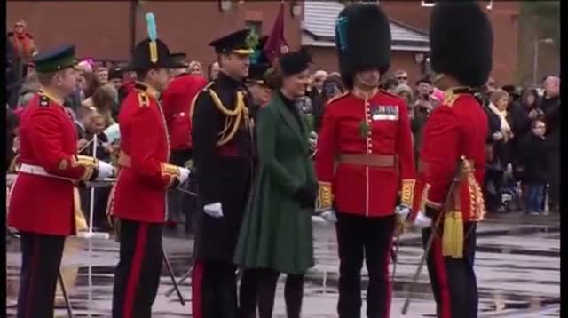 Watch William, Kate Celebrate St. Patrick's Day Video
