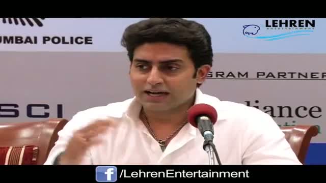 Watch Abhishek Bachchan Inaugurated Mumbai Police's Social Media Lab Video