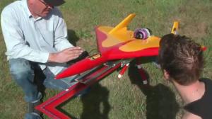 Watch Turbine Powered Remote Controlled Jet Video
