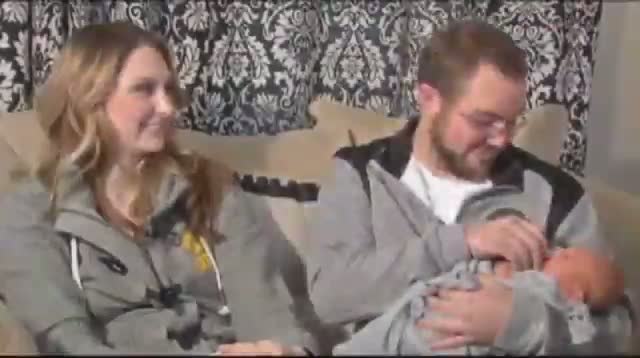 Watch Iowa Police Officer Aids in 'Special Delivery' Video