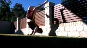 Watch How Not To Do A Wall Flip Video