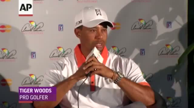 Watch Tiger Woods Talks Going Public With Lindsey Vonn Video Video