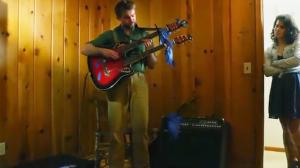Watch Guy Plays "Dueling Banjos" Solo On Double Necked Guitar Video