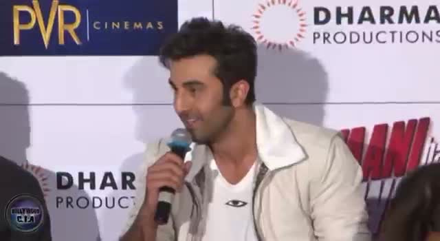 Watch Ranbir Kapoor insults a journalist! Video