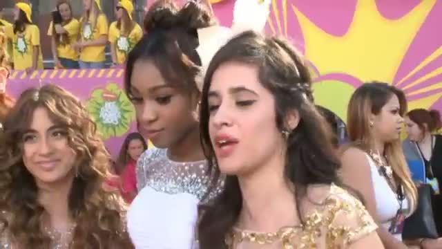 Watch Kids Choice Awards 2013: Fifth Harmony OBSESS over One Direction at the Kids' Choice Awards! Video
