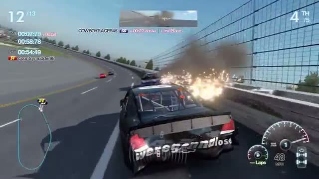 Watch Nascar Crashing Angry Reactions - Final Lap Video