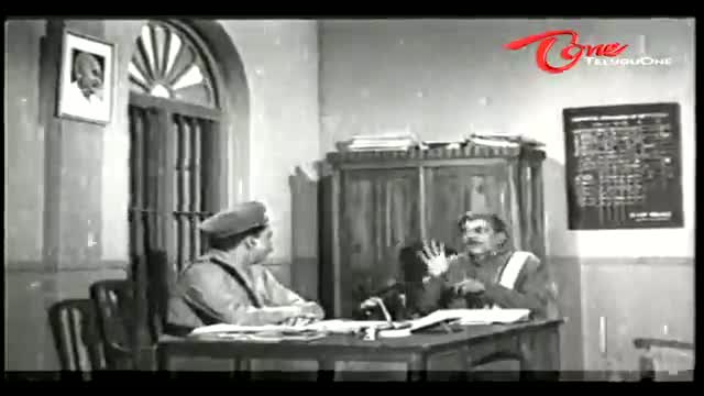 Watch Telugu Comedy Scene From Jai Jawan Movie - Police Station Comedy Between Padmanabham & Nagabhushanam - Telugu Cinema Movies Video