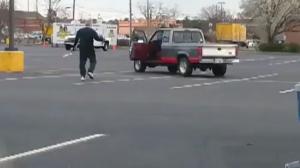 Watch Kung Fu Grandpa In Food Lion Parking Lot Video