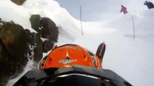 Watch Major Snowmobile Fail Video
