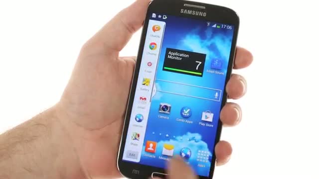 Watch Samsung Galaxy S4 user interface Video