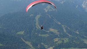 Watch Paraglider's Mid-Air Crash And Fall Video