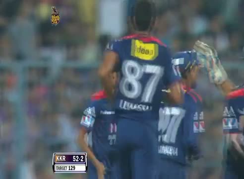 Watch Wicket of Jacques Kallis taken by Shahbaz Nadeem in over 7.2 - DD vs KKR - PEPSI IPL 6 - Match 1 Video