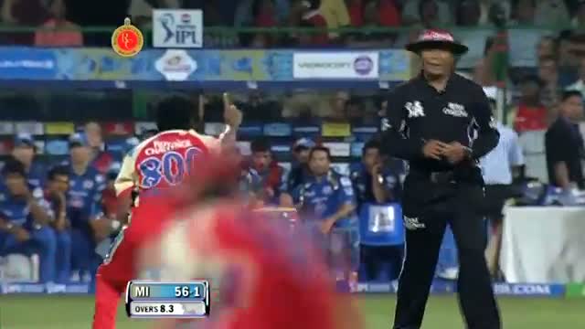 Watch Incredible Moments - PEPSI IPL 2013 - RCB vs MI, Match 2 Video