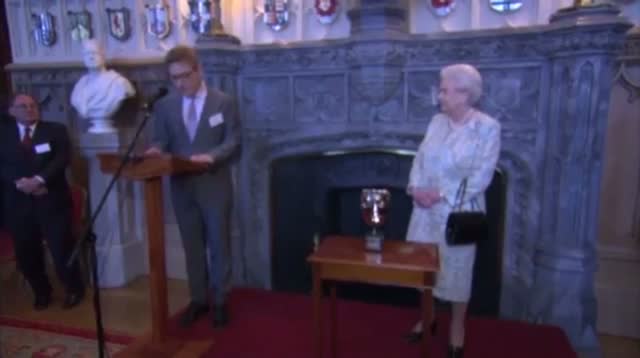Watch Queen Elizabeth II Honored by BAFTA Stars Video