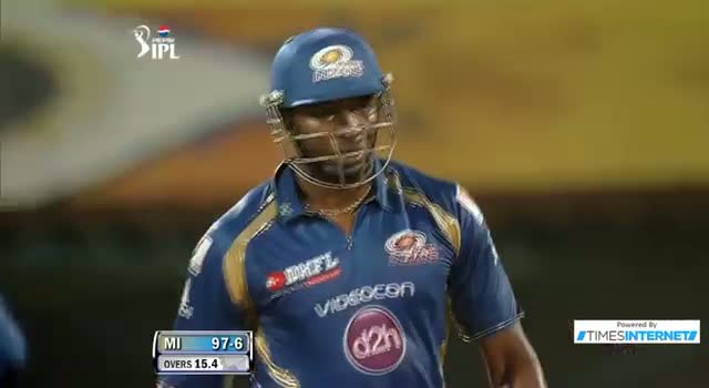 Watch Six hit by Pollard off Ashwin - PEPSI IPL 6 - Match 5 Video