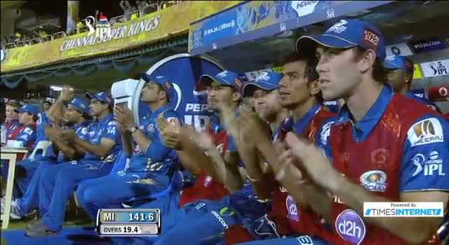Watch Six hit by Harbhajan off Bravo - CSK vs MI - PEPSI IPL 6 - Match 5 Video