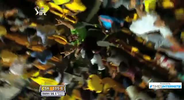 Watch Six hit by MS Dhoni off Harbhajan Singh - CSK vs MI - PEPSI IPL 6 - Match 5 Video