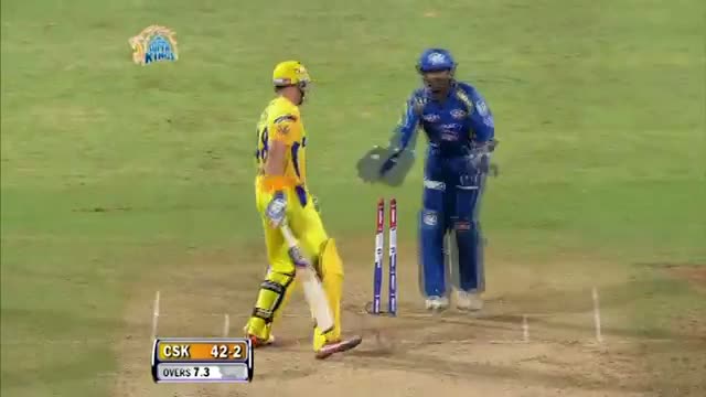 Watch Wickets - CSK vs MI - PEPSI IPL 6 - Match 5 Video