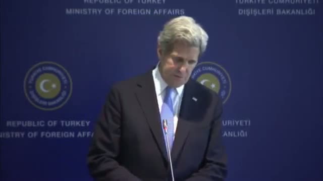Watch Kerry Talks Iran, Syria and Turkey-Israel Video