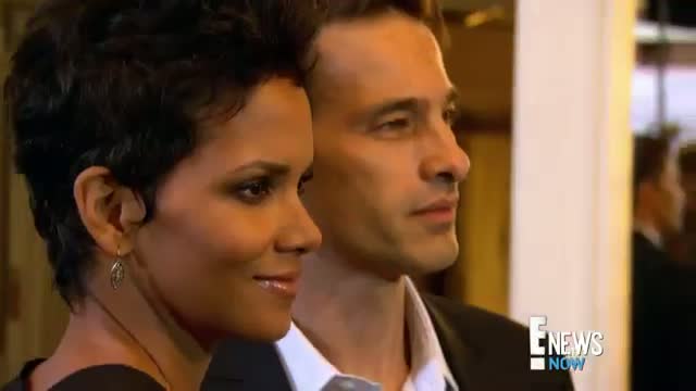 Watch Halle Berry Debuts Her Baby Bump Video