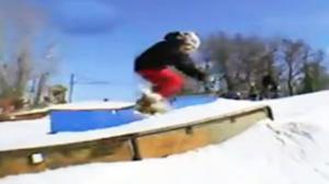 Watch Ugly Snowboarding Face Plant Video