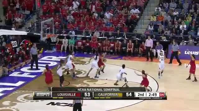 Watch Louisville Women Rally To Reach Title Game Video