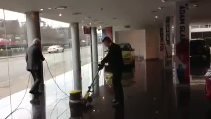 Watch How Not To Use A Floor Buffer Video