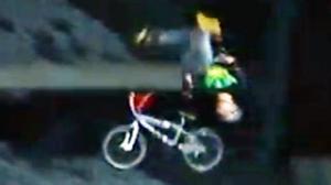 Watch BMX Biker Performs Special Flip Video