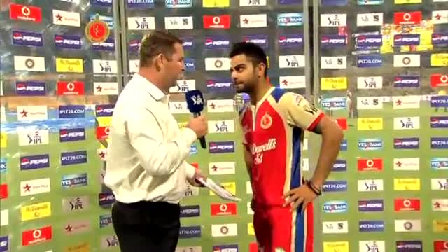 Watch Post Match Interviews - RCB vs SH - PEPSI IPL 2013 - Match 9 Video