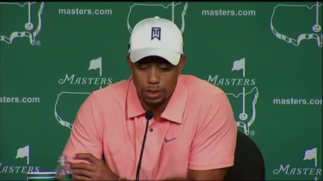 Watch Woods 'Comfortable' Heading Into the Masters Video