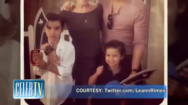 Watch LEANN RIMES Talks Weight Gain & Eddie's Kids Video