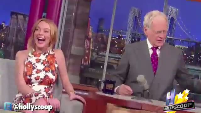 Watch Lindsay Lohan Laughs Off Rehab, Then Cries On 'Letterman' Video