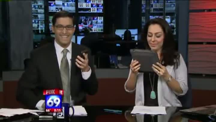 Watch April Fools Prank on News Anchor Video