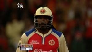 Watch Chris Gayle 85* off 50 - RCB vs KKR - PEPSI IPL 6 - Match 12 Video
