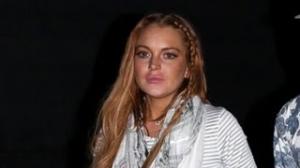 Watch Lindsay Lohan Bares Midriff at Coachella Video