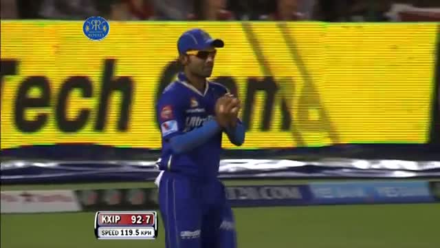 Watch Kings XI Punjab Wickets in 1st Innings - RR vs KXIP - PEPSI IPL 2013 - Match 18 Video