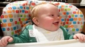 Watch Baby Laughs Like An Old Man Video