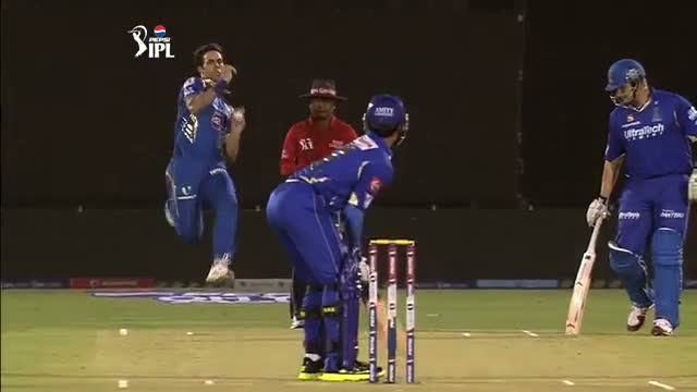 Watch 1st Inning Outstanding Batting by Ajinkya Rahane - RR vs MI - PEPSI IPL 6 - Match 23 Video