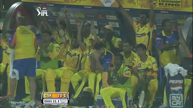Watch Michael Hussey propel Chennai to 169/4 - 1st Inning - DD vs CSK - PEPSI IPL 6 - Match 24 Video