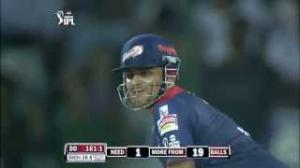 Watch Destroyer Virender Sehwag thrash Mumbai Indians: Man of the Match - DD vs MI - PEPSI IPL 6 - Match 28 Video