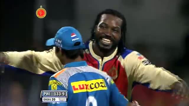 Watch RCB win by record 130 runs - Winning Moments - RCB vs PW - PEPSI IPL 6 - Match 31 Video