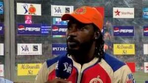 Watch Gayle smashes Record books with Berserk Century - Man of the Match - RCB vs PW - PEPSI IPL 6 - Match 31 Video