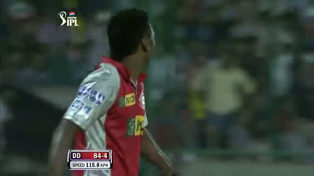 Watch Wickets taken by Kings XI Punjab - DD vs KXIP - PEPSI IPL 6 - Match 32 Video