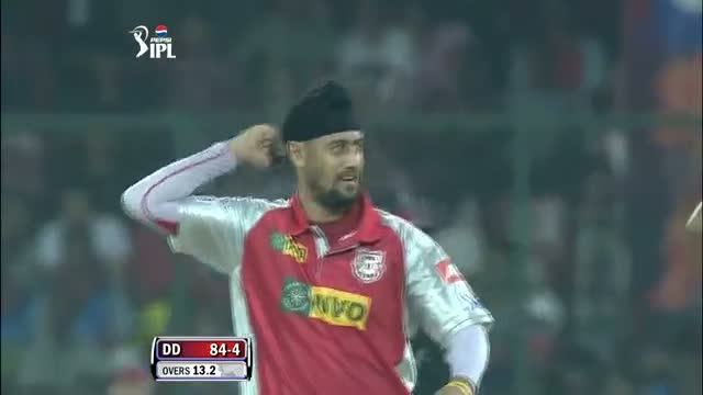 Watch Outstanding Bowling by Harmeet Singh - DD vs KXIP - PEPSI IPL 6 - Match 32 Video