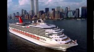 Watch Carnival Ship Evacuated After Explosion On Nearby Barge Video